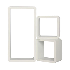 Wandregal SOLA 3er Set weiss