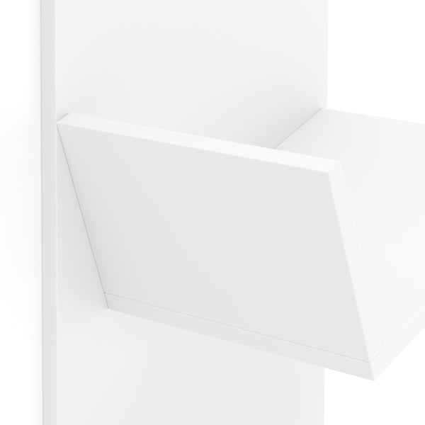 Wandregal TEGO 33 x 26 x 107 cm weiss
