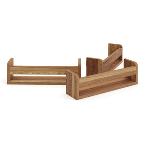 Wandregal VIVIEN 3er Set braun