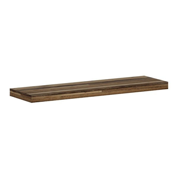 Mensola da parete San Jose in legno di recupero, 3,6x80x23cm, fino a 15kg