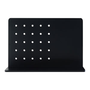Wandregal Memphis Schwarz 60x15x40cm