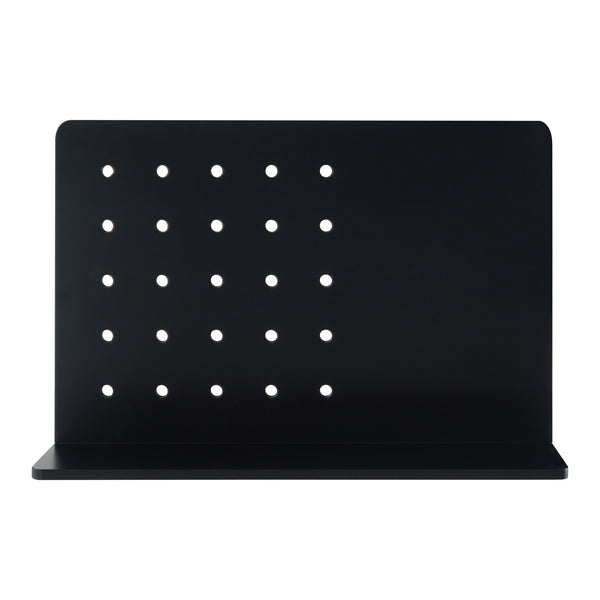 Wandregal Memphis Schwarz 60x15x40cm