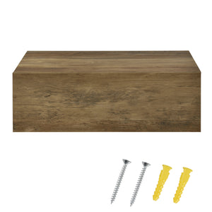 Nachtschrank Oslo 46x30x15cm mit Schublade Holzfarben