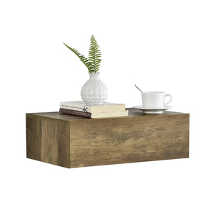 Nachtschrank Oslo 46x30x15cm mit Schublade Holzfarben