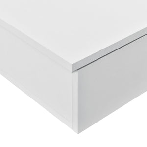 Wandregal Lincoln Weiss 2er Set mit Staufach
