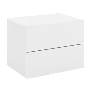 Wandregal ISOLDE 2 Schubladen 40 x 30 x 29 cm weiss
