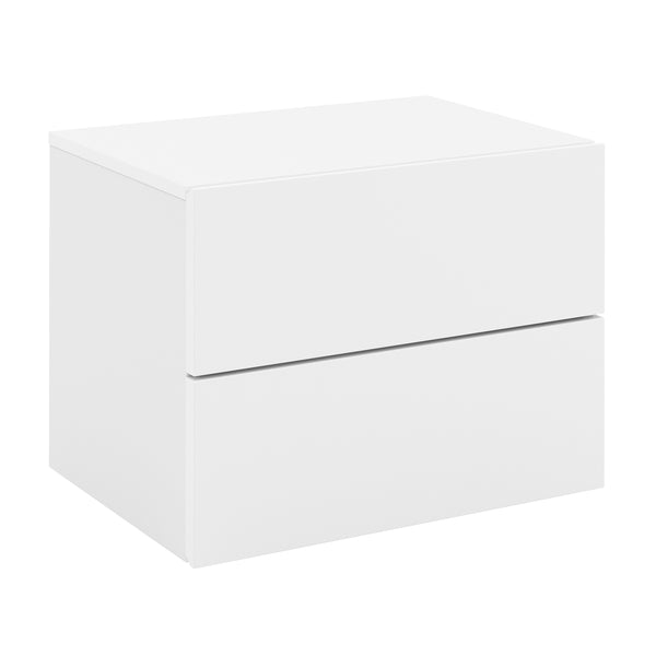 Wandregal ISOLDE 2 Schubladen 40 x 30 x 29 cm weiss