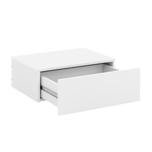 Wandregal FREYLYNN 1 Schublade 42 x 30 x 15 cm weiss