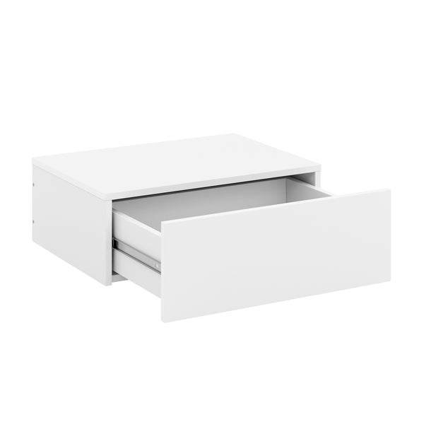 Wandregal FREYLYNN 1 Schublade 42 x 30 x 15 cm weiss
