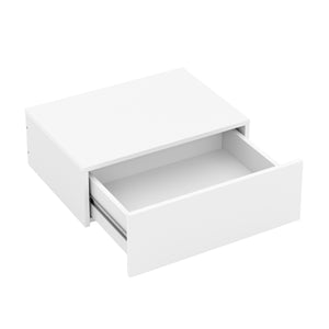Wandregal FREYLYNN 1 Schublade 42 x 30 x 15 cm weiss
