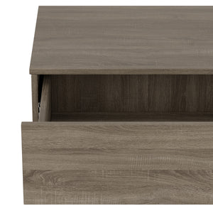 Wandregal mit Schublade OTIS 2er Set dunkelbraun