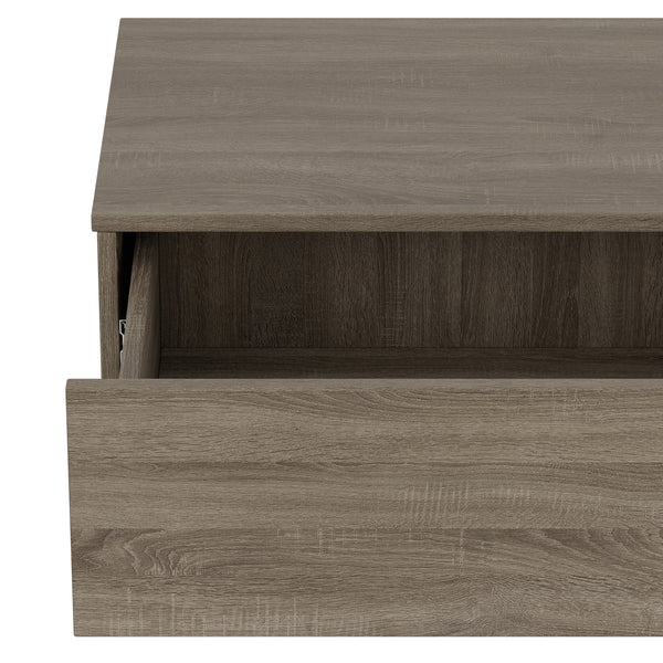 Wandregal mit Schublade OTIS 2er Set dunkelbraun