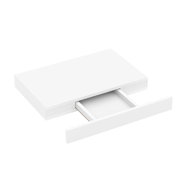 Wandregal SELESTE 1 Schublade 40 x 24 x 5 cm 2er Set weiss
