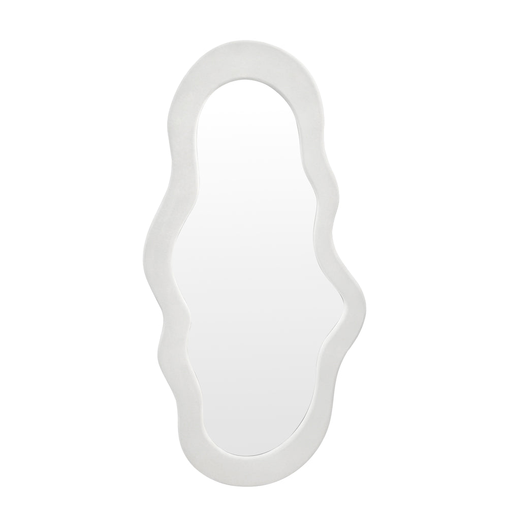 Wandspiegel WOLKE 54 x 112 cm weiss