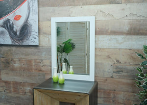 Wandspiegel JAM-L86 Badezimmer Badspiegel 72x52cm weiss