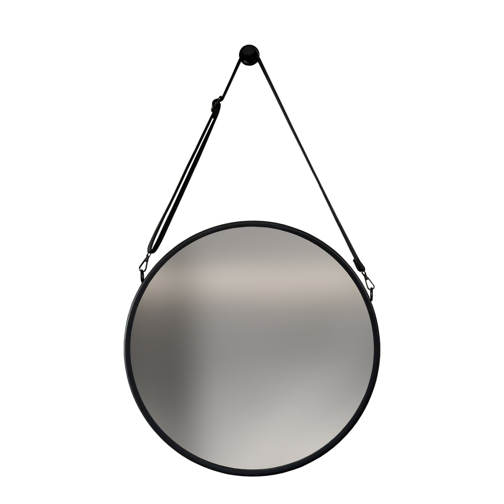 Wandspiegel Vintage schwarz 50 cm