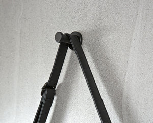Specchio da parete nero vintage, 50 cm