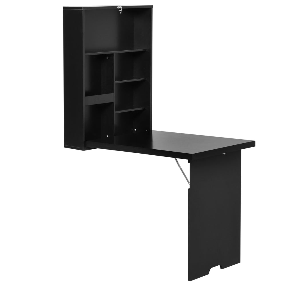 Wandtisch Wandklapptisch Schreibtisch mit Tafel 60x945x147cm