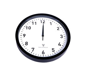 orologio da parete nero 30 cm