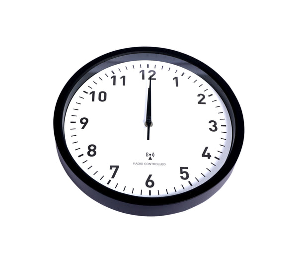 orologio da parete nero 30 cm