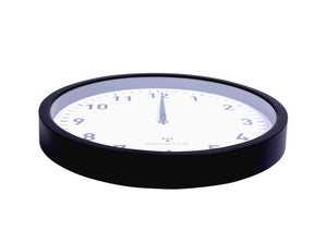 orologio da parete nero 30 cm