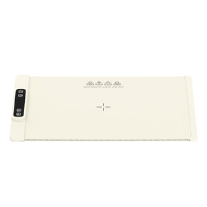 Warmhalteplatte elektrisch rollbar 62 x 38 cm beige