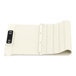 Warmhalteplatte elektrisch rollbar 62 x 38 cm beige