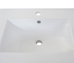 Waschbecken + Unterschrank JAM-B19 hochglanz 50x60cm weiss