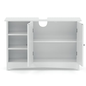Waschbeckenunterschrank FONTANA 90 x 30 x 60 cm weiss