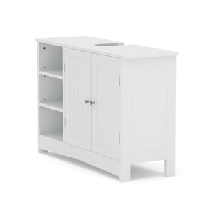 Waschbeckenunterschrank FONTANA 90 x 30 x 60 cm weiss