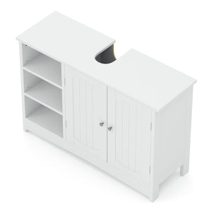 Waschbeckenunterschrank FONTANA 90 x 30 x 60 cm weiss