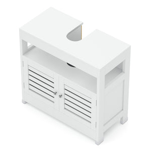 Waschbeckenunterschrank FONTANA 60 x 30 x 60 cm weiss