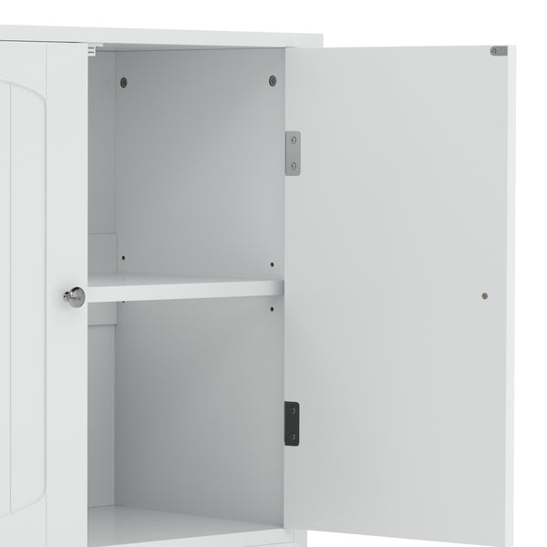 Waschbeckenunterschrank FONTANA 90 x 30 x 60 cm weiss