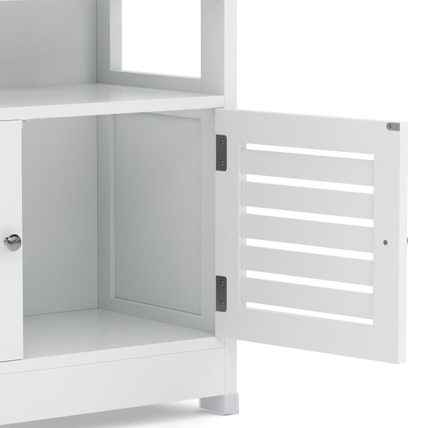Waschbeckenunterschrank FONTANA 60 x 30 x 60 cm weiss