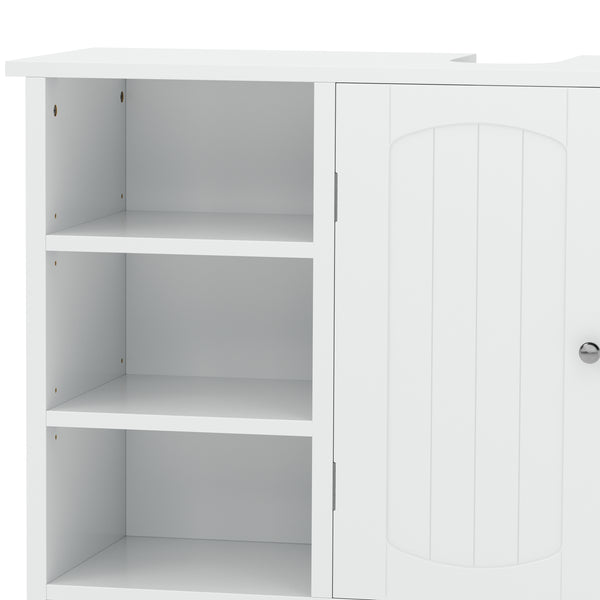 Waschbeckenunterschrank FONTANA 90 x 30 x 60 cm weiss