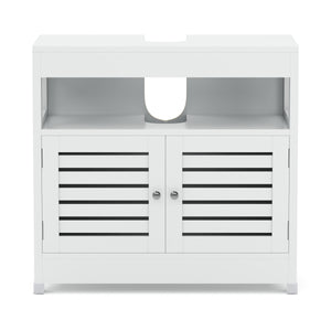 Waschbeckenunterschrank FONTANA 60 x 30 x 60 cm weiss