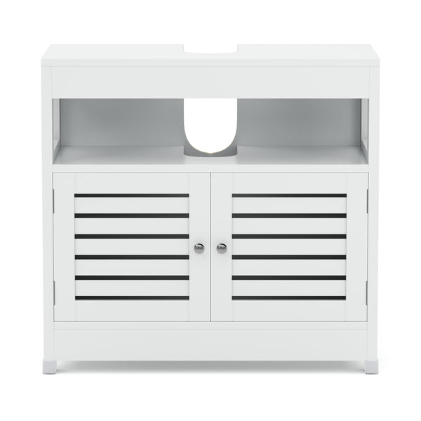 Waschbeckenunterschrank FONTANA 60 x 30 x 60 cm weiss