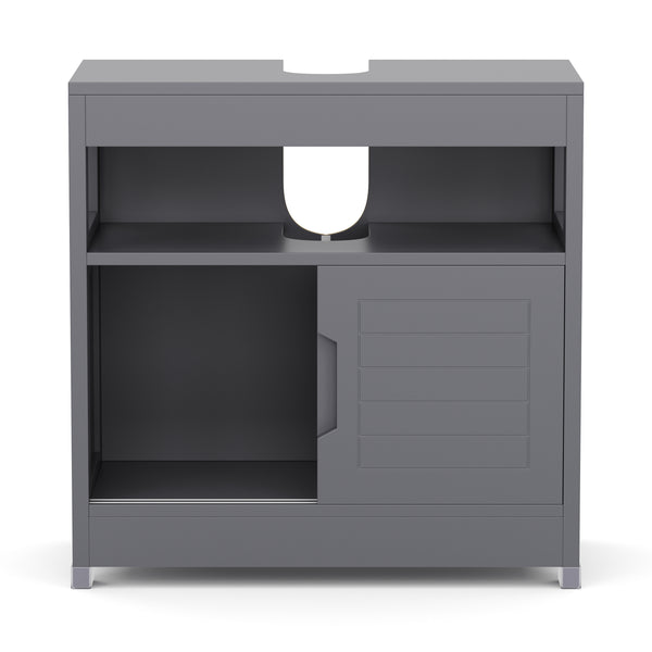 Waschbeckenunterschrank FORTUNA 60 x 30 x 60 cm anthrazit