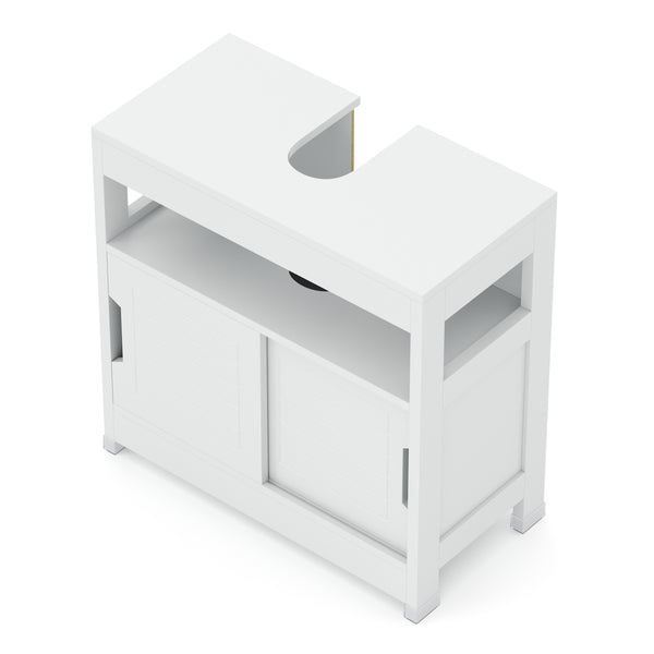 Waschbeckenunterschrank FORTUNA 60 x 30 x 60 cm weiss