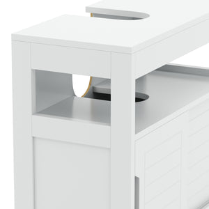 Waschbeckenunterschrank FORTUNA 60 x 30 x 60 cm weiss