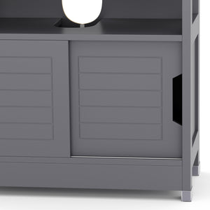 Waschbeckenunterschrank FORTUNA 60 x 30 x 60 cm anthrazit