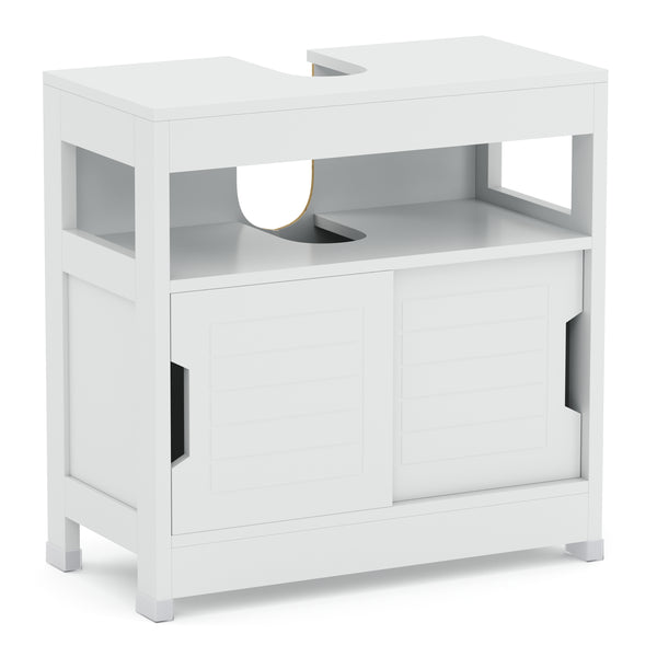Waschbeckenunterschrank FORTUNA 60 x 30 x 60 cm weiss