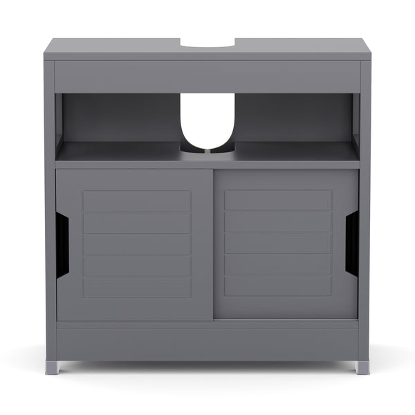 Waschbeckenunterschrank FORTUNA 60 x 30 x 60 cm anthrazit