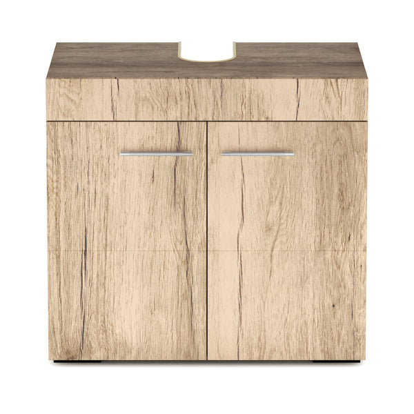 Waschbeckenunterschrank SIMONA 60 x 34 x 56 cm hellbraun