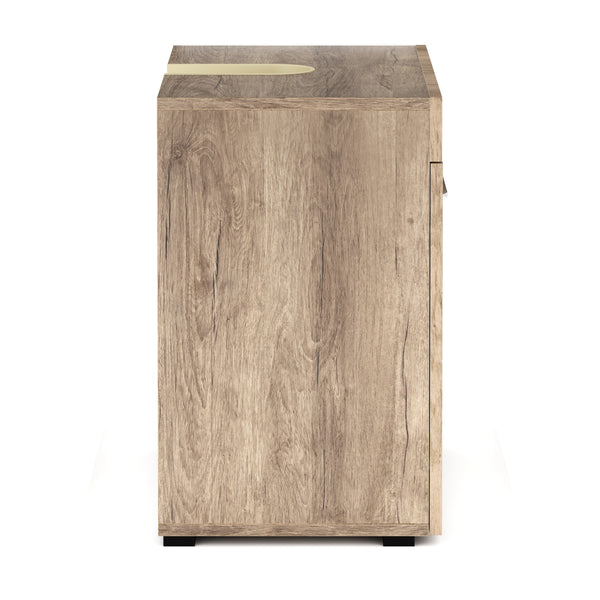 Waschbeckenunterschrank SIMONA 60 x 34 x 56 cm hellbraun