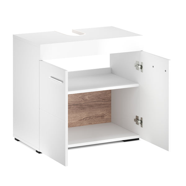 Waschbeckenunterschrank SIMONA 60 x 34 x 56 cm weiss