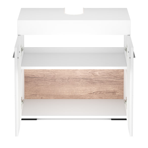 Waschbeckenunterschrank SIMONA 60 x 34 x 56 cm weiss