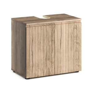 Waschbeckenunterschrank STEFAN 60 x 35 x 54 cm hellbraun