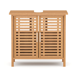 Waschbeckenunterschrank Walnussholz 66 x 29 x 61 cm