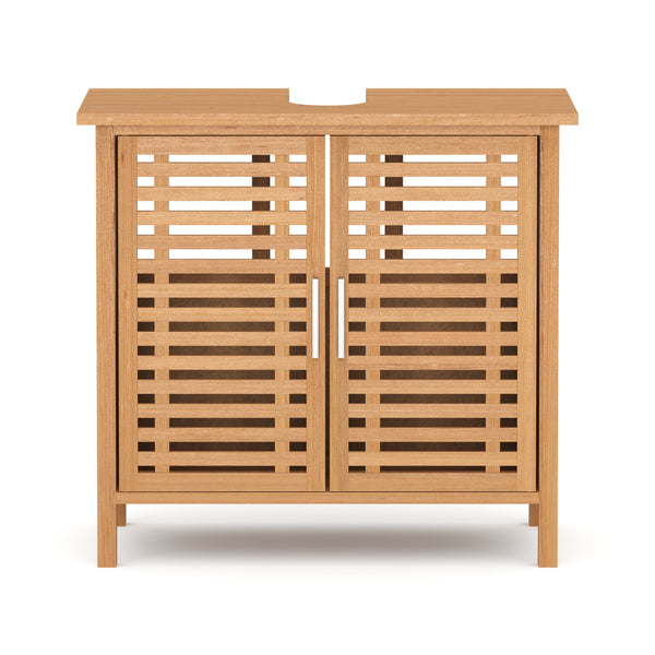 Waschbeckenunterschrank Walnussholz 66 x 29 x 61 cm